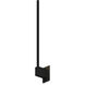 Z-Bar LED 24 inch Matte black Wall Sconce Wall Light, End Mount